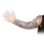 Veterinary 90cm Arm Length Disposable EVA Gloves for Vet Examination and