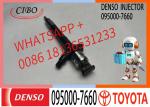 High Quality Standard Size Fuel Injector 095000-7660 23670-0R190 Truck Fuel