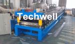 Main Motor Power 7.5kw Roofing Sheet Making Machine / IBR Profile Roll Forming