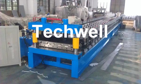 Main Motor Power 7.5kw Roofing Sheet Making Machine / IBR Profile Roll Forming