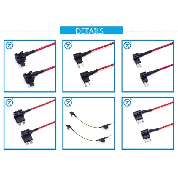 Auto in Line Fuse Holder Mini Universal Maxi Blade Type