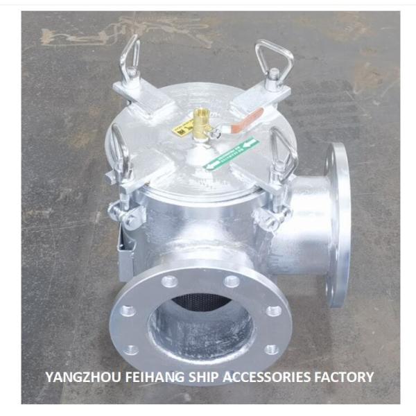 Right Angle Seawater Filter For Freshwater Pump Inlet Model BR100 CB/T497-2012