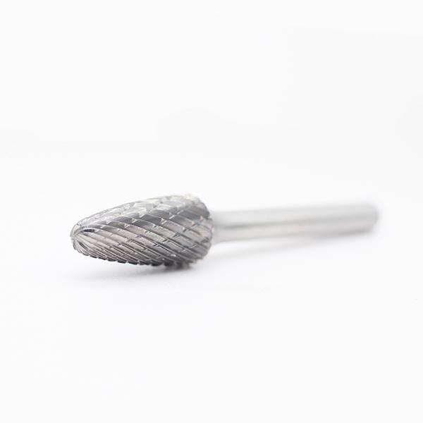 1/8" Shank 50000rpm Ball Nose Solid Carbide Burr Set Die Grinder Burrs For Steel