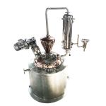 GHO 1000L-10000L Red Copper Bourbon Whisky Still Alcohol Machine Distiller at