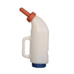 Milk Plastic Calf Feeding Bottle Cow use with Rubber Nipple