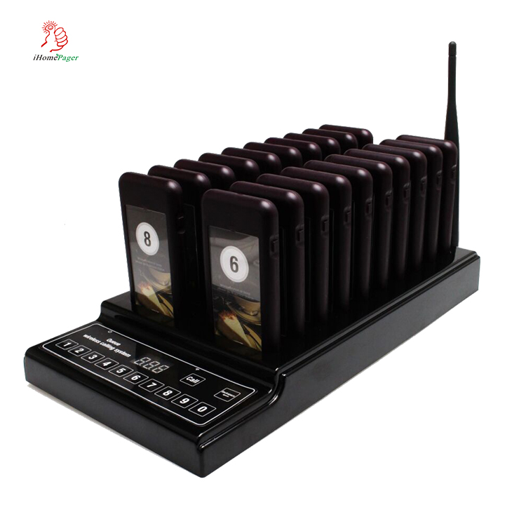 Wholesale restaurant wireless guest coaster pager queuing system for waiter call customers
