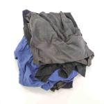 Australia colored t-shirt wiping rags Industrial 10kg bales 100% cotton T-shirt