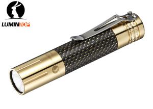 Wholesale High End Personalized LED Flashlights , Mini Brass Unique Flashlights Gifts from china suppliers
