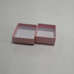 Jewelry Package Paper Box Pink Fancy Rigid Gift Boxes White Board Inside