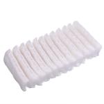 Absorbent Zig Zag Cotton Pleat Pure White Soft Comfortable Medical Wool Sterile