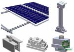 VIP 10kw Complete solar panel Structure Solar Power System Home Roof Ballasted