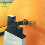80gsm Golden Kraft Paper Rolls For Envelope Paper Express Bubble Bags 787mm