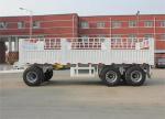 Big Capacity Timber Cargo Draw Bar Design Full Trailer Perfect For Bulk Timber