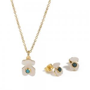 Wholesale Cute Shell Fashion Jewelry Set For Lady , Silver Plated Wedding Jewelry from china suppliers