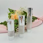 Factory Price Shiny Silver Color 15ml, 30ml, 50ml Skincare Packaging Luxury