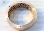 High Force Bronze Graphite Flanged Bearing Self Lubricating Metal With CE