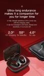 Touch-Screen Wireless Stereo Bluetooth Earphone New Upgrade 5.0 Chip ES02