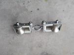 Aluminum Double Sheave Block For Changing Line / OPGW Cable Replacement Pulleys