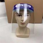 PET Material Disposable Full Face Safety Shield Lightweight For Prevent