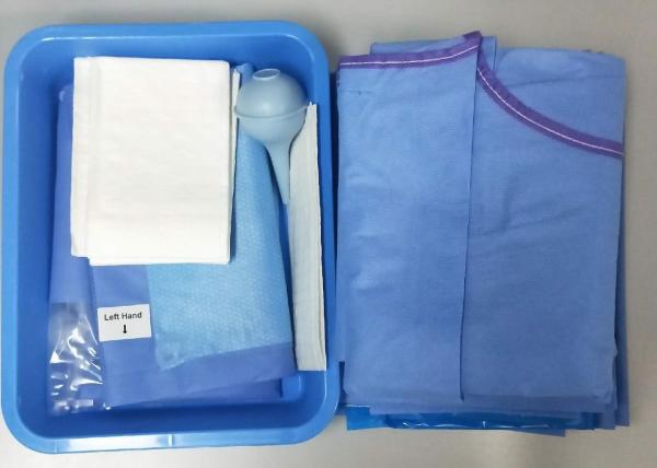 Caesarean Section Surgical Procedure Packs One time PE Film Hospital Medical
