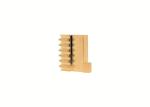Mirror Spur Rail Rack M0.7 CNC Machining DIN3962 Aluminium Bronze