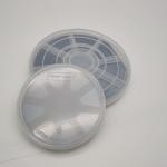 Single Horizontal Wafer Shipper Semitransparent PP Material Cleanliness Clean