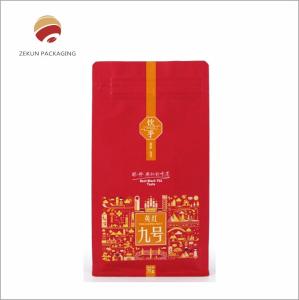 Wholesale Side Gusset Tea Packaging Pouch Glossy Finish Tea Stand Up Pouches from china suppliers