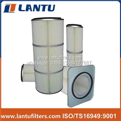 Lantu Non-Woven Polyester Fiber Dust Removal Filter Element Stainless Steel