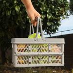 16.2cm Plastic Storage Baskets With Handles