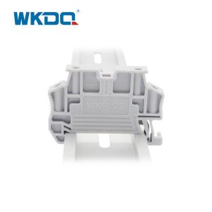 Wholesale Utra Thin 35mm Din Rail Terminal Block End Bracket Stop Clamp from china suppliers