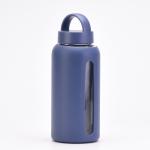 800ml High Borosilicate Glass Drink Water Bottles With Time Marker