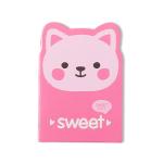 Cute Cartoon Mini Note Book Elastic Kawaii Stationery Paper Cover for Kids and