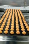 PLC 1000kg/H Forming Packing Filled Bun Automatic Bread Production Line
