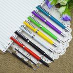 Gel pen,Promotional gel-ink pen with cap,black rubber gel-ink pen