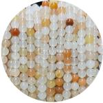 Natural Gemstone Beads Strand Round Crystal Stone Loose Beads For Jewelry