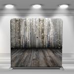 Wedding Display Stand Aluminum Tension Fabric Photo Booth Backdrop 8ft