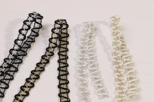Wholesale Viscose Decorate Woven Tape Trim Metallic Braid Gimp Trim For Clothing Fashion Design from china suppliers