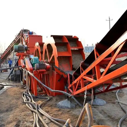 Bucket Sand Washing Machine Sediment Screening Stone Powder Washing Equipment