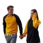Unisex O Neck Blank Oversized Sweatshirts
