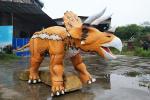 Customized Realistic Dinosaur Model , Real Looking Jurassic World Triceratops