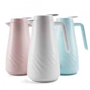 China 1.3L Tea Thermal Carafe Pot For Coffee Plastic Arabic Glass Refill Vacuum Flask on sale