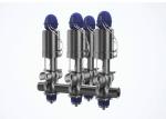 Custom Stainless Steel Mix Proof Valves , Threaded / Clamped316 Ss Ball Valve