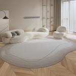 Simple Irregular Floor Carpet Rug Living Room Area Rugs 80*120cm
