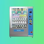 High Grade Self Service Drinks Snack Chocolate Bar Vending Machine Combo