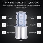 1156 Auto 7000K Rear Brake Light Bulb , 156lm LED Turn Signal Lamps