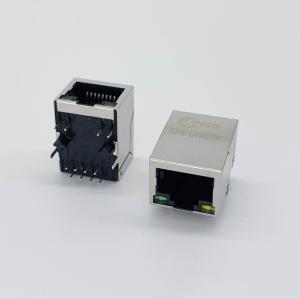 Wholesale RMS-001L-08A0-GY-6G 10/100Base-TX Magnetic RJ45 Jack from china suppliers