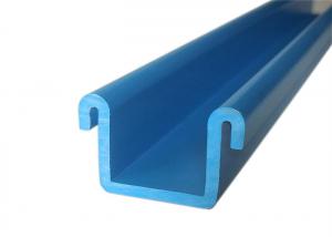 China Milling Plastic Molded Parts PVC Plastic Profile Extrusion Customized U Shape on sale
