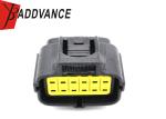 Black AMP Econoseal Connectors , 12 Pin Automotive Connector 174661-2