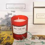 Smokeless Vegan Soy Candles Long Lasting Smell Handmade For Home Decoration