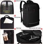Large Capacity Flight Approved Weekender Overnight Bag Luggage Carry On Water